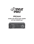 Pyle Amplifiers User Manual