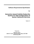 Software Requirements Specification Template