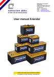 User manual X-tender