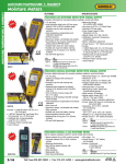 Moisture, Temperature & Humidity Instruments (pp. 14-29)
