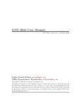 GNU fdisk User Manual