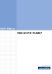 Advantech POC-S157 User Manual