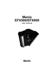 Mania EFX500/EFX600