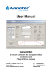 NanoPro User Manual V2.0