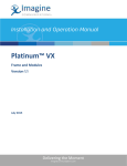 Platinum VX User Manual 1.1 20150803