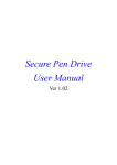 Secure Pen Drive User Manual