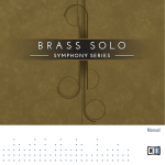 Symphony Series Brass Solo Manual
