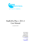 RadExPro Plus v. 2011.4 User Manual
