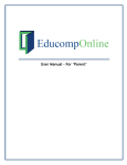 Educomponline User Manual