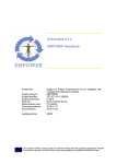 Deliverable 2.3.4 EMPOWER Handbook