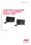 MEN Mikro F100 Manual