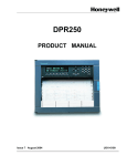 DPR250 Product Manual