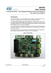 EVAL6470H-DISC : fully integrated stepper motor driver based on