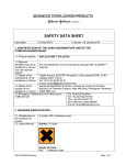 SAFETY DATA SHEET - Advanced Sterilization Products