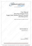 User Manual - Innovative Energies Ltd