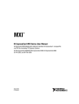 NI ExpressCard MXI Series User Manual