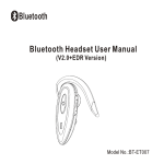 Bluetooth Headset ET