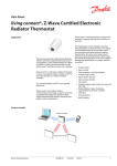 living connect®, Z-Wave Certified Electronic Radiator