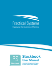 Stockbook Manual - Practical Systems