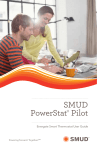 SMUD PowerStat® Pilot