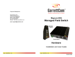 User Guide - GarrettCom