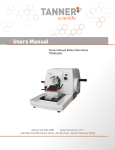 TN5000 Microtome Manual