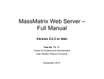 MassMatrix Full Manual