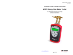 M201 Rotary Gas Meter Tester