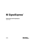 2 Getting Started with NI SignalExpress Tektronix Edition