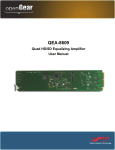 QEA-8609 User Manual