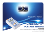 Instruction Manual NEURODYN PORTABLE TENS FES