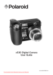 Polaroid x530 User`s Manual