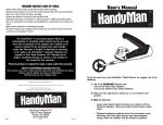 Handyman Detector Reader