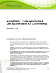 MethylFlash ™ Hydroxymethylated DNA Quantification Kit
