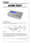 UISB-420T User`s Manual