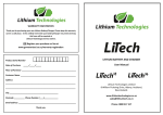 LiTech Lithium Battery User Manual