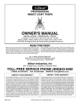 OWNER`S MANUAL - Gilbert Industries, Inc.