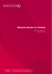 Mantano Reader Android User Manual