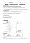 R5201 2-channel receiver user manual