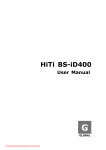 HiTi BS-iD-400 User Guide Manual
