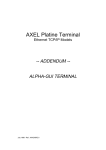 Alpha-Gui Terminal Documentation