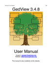 GedView User Manual