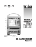 RD-MV100 Series Recorder User Manual