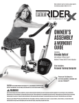 FitRiderX™ Workout Guide