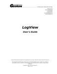 8001-3 LogView Software