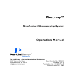 Piezorray User Manual
