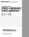 PRO-1000HDI PRO-800HDI