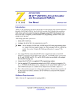ZGP323 User Manual - Digi-Key