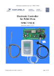 Controller for Pellet Oven - NPBC-V3M-B