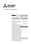 Q173SCCF C Controller Interface Module User`s Manual (API Library)
